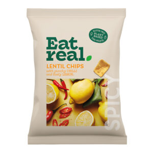 Eat Real Share Lentil Chips with Chilli and Lemon 110g - 0% vat x 10