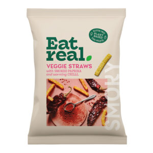 Eat Real Share Veggie Straws Paprika & Chilli 110g - 0% vat x 10