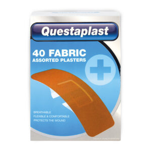 Plasters Fabric Assorted 40's in display of 12