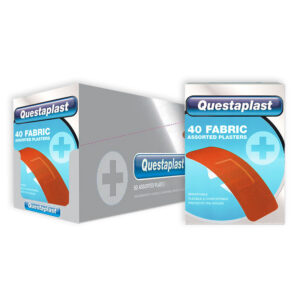 Plasters Fabric Assorted 40's in display of 12