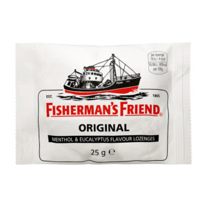 Fisherman's Friend Original in display of 24