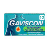 12 x Gaviscon Peppermint Tablets 12s - Image 2