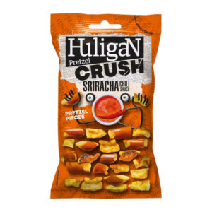 Huligan Pretzels Crush Sriracha Chilli 65g - 0% vat in display of 18