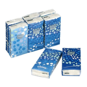 Kleenex Everyday Pocket Tissues 8 pack in display of 24