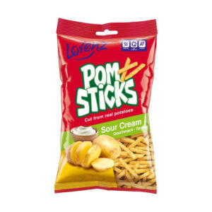 Lorenz Pomsticks Sour Cream 85g x 14