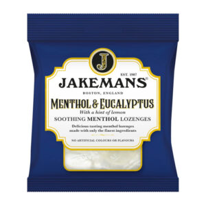 Jakemans Menthol & Eucalyptus Lozenges 73g x 12