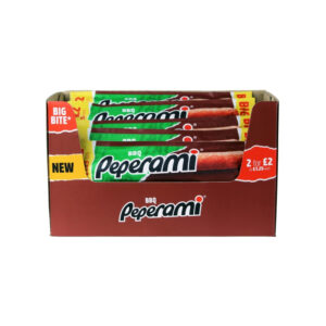 Peperami BBQ PM £1.25 - 0% vat in display of 20