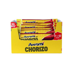 Peperami Chorizo PM £1.25 - 0% vat in display of 20