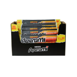 Peperami Firestick PM £1.25 - 0% vat in display of 20