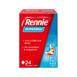 Rennie Peppermint 24's x 12