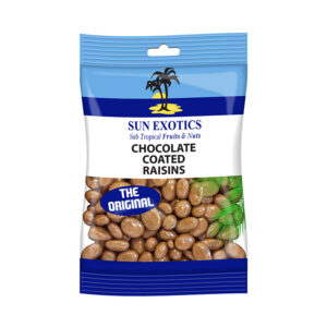 Sun Exotics Chocolate Coated Raisins 90g x 15