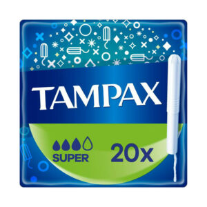 Tampax Super 20's 0% vat x 8