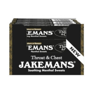 Jakemans Stickpack Throat & Chesty in display of 20
