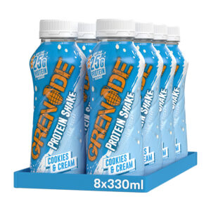 Grenade Shake Cookies & Cream 330ml 0% Vat x 8