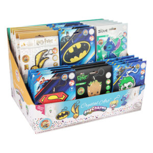 Crystal Art Bag Charms Counter Display