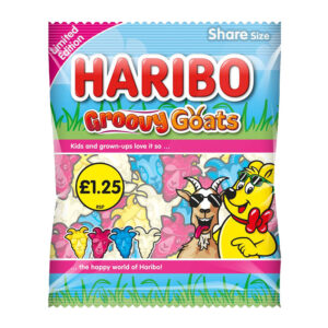 Haribo Groovy Goats PM £1.25 160g x 12