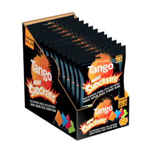 Tango Mini Shockers PM £1.25 120g in display of 12