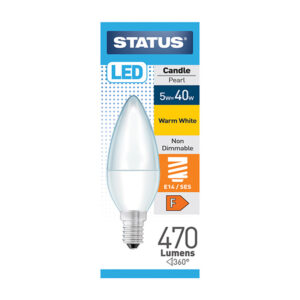 Status Candle LED 5w SES x 10