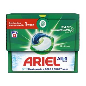 Ariel All In One Washing Liquid Pods Original x 4