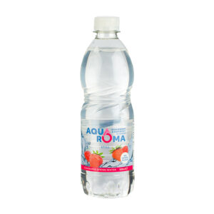 Aquaroma Strawberry & Raspberry Flavoured Still Water 500ml x 12