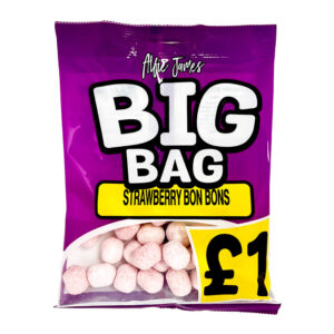 Big Bag Strawberry Bon Bons PM £1 120g x 12