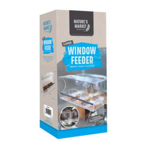 Nature's Market Large Window Bird Feeder