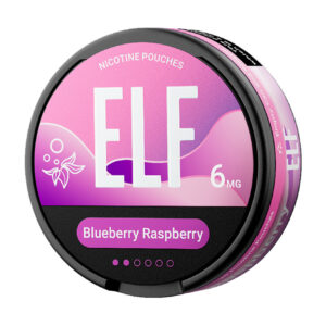 Elf Nicotine Pouch Blueberry Raspberry x 10