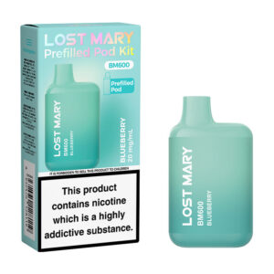 Lost Mary BM600 Pod Kit Blueberry 20mg