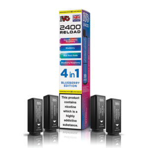 IVG 2400 Reload Pods Blueberry Edition - 4 Pack