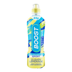 Boost Sport Cloudy Lemonade 500ml PM 89p x 12