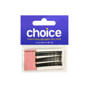 Choice Black Hair Grips 36's x 12