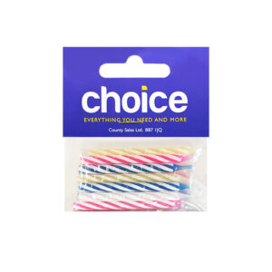 Choice Cake Candles x 6