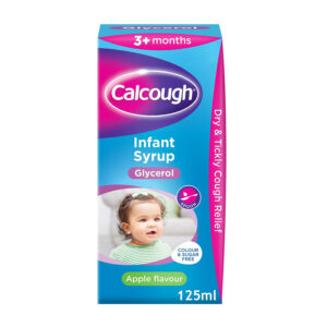 Calcough Infant Cough Syrup Apple 125ml x 6
