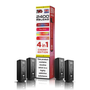 IVG 2400 Reload Pods Cherry Edition - 4 Pack
