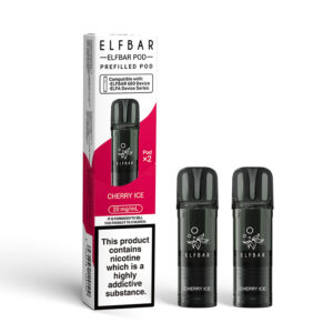 ElfBar 600 Prefilled Pods Cherry Ice - 2 Pack