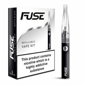 Vapouriz Fuse Dual Coil Electronic Cigarette Vape Kit - Black
