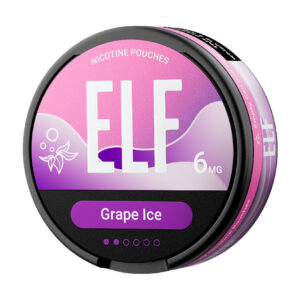 Elf Nicotine Pouch Grape Ice x 10