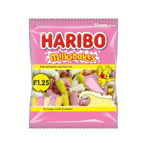 Haribo Milkshakes 140g PM &pound;1.25 x 12