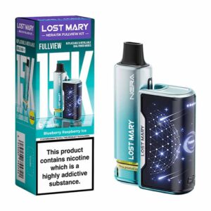 Lost Mary NERA15K Kit Blue Raspberry Ice 20mg - 12ml