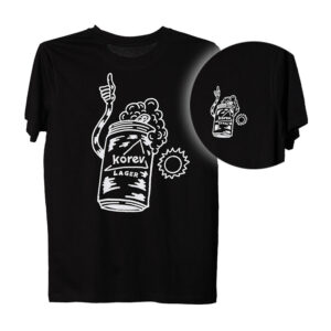 Korev 'All Good' T-Shirt Black - X Large