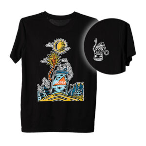 Korev 'Golden Sands' T-Shirt Black - X Large