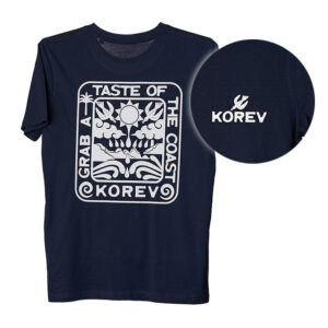 Korev 'Open Horizons' T-Shirt Navy - XX Large
