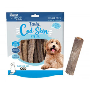Dog Treat Cod Skin Strips 95g x 12