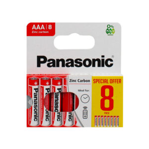 Panasonic Zinc AAA Battery 8 Pack x 20