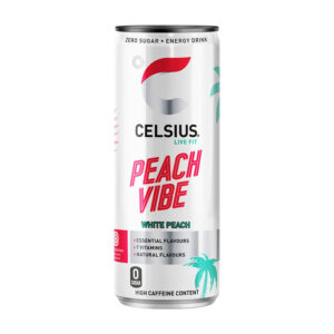 Celsius Energy Peach Vibe 355ml x 12
