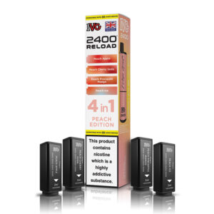 IVG 2400 Reload Pods Peach Edition - 4 Pack