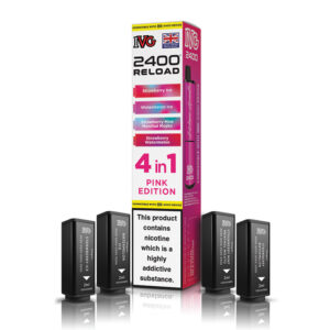 IVG 2400 Reload Pods Pink Edition - 4 Pack