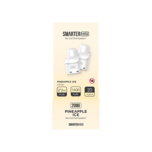 Smarter Mini Pods Pineapple Ice 20mg 2 Pack x 5