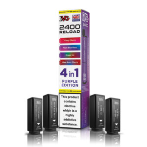 IVG 2400 Reload Pods Purple Edition - 4 Pack