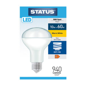 Status R80 Reflector LED 10w ES x 10